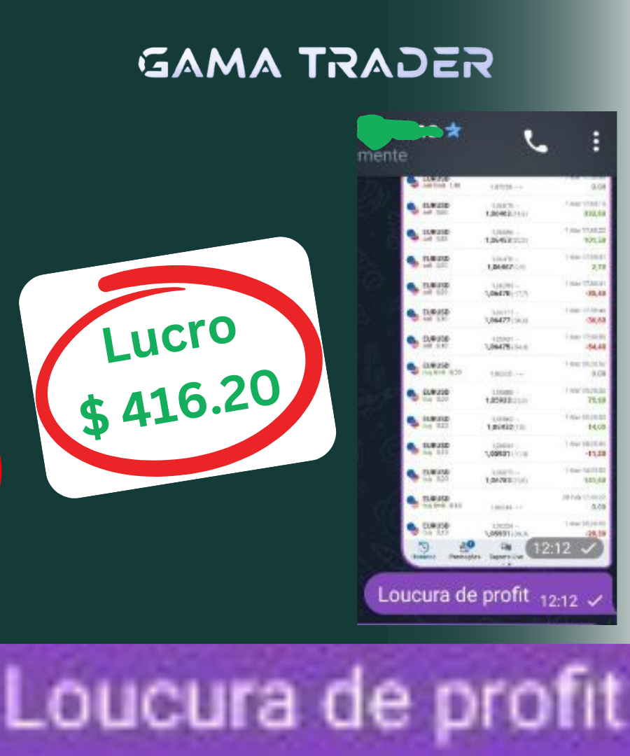 DEPOIMENTO 15 GAMA TRADER FOREX